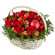gift basket with strawberry. Bermuda