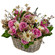 floral arrangement in a basket. Bermuda